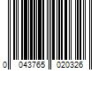 Barcode Image for UPC code 0043765020326