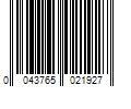 Barcode Image for UPC code 0043765021927