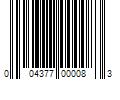 Barcode Image for UPC code 004377000083