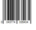 Barcode Image for UPC code 0043774035434