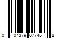 Barcode Image for UPC code 004379077458