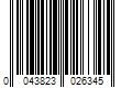 Barcode Image for UPC code 0043823026345