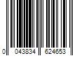 Barcode Image for UPC code 0043834624653