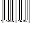 Barcode Image for UPC code 0043834744320