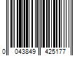 Barcode Image for UPC code 0043849425177