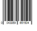 Barcode Image for UPC code 0043859651504