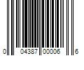 Barcode Image for UPC code 004387000066