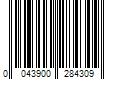 Barcode Image for UPC code 0043900284309