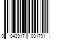 Barcode Image for UPC code 0043917001791