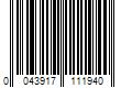 Barcode Image for UPC code 0043917111940