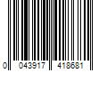 Barcode Image for UPC code 0043917418681