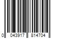 Barcode Image for UPC code 0043917814704