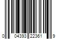 Barcode Image for UPC code 004393223619