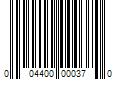 Barcode Image for UPC code 004400000370