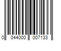 Barcode Image for UPC code 0044000007133