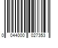 Barcode Image for UPC code 0044000027353