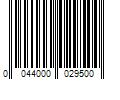 Barcode Image for UPC code 0044000029500