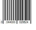 Barcode Image for UPC code 0044000029524