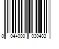 Barcode Image for UPC code 0044000030483