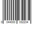 Barcode Image for UPC code 0044000032234