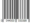 Barcode Image for UPC code 0044000033385