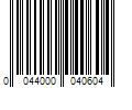 Barcode Image for UPC code 0044000040604