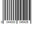 Barcode Image for UPC code 0044000045425