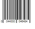 Barcode Image for UPC code 0044000046484