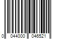 Barcode Image for UPC code 0044000046521