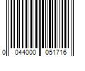 Barcode Image for UPC code 0044000051716