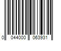 Barcode Image for UPC code 0044000063931