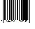 Barcode Image for UPC code 0044000069247