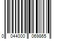 Barcode Image for UPC code 0044000069865