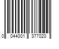 Barcode Image for UPC code 0044001377020