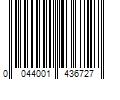 Barcode Image for UPC code 0044001436727