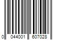 Barcode Image for UPC code 0044001607028