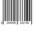 Barcode Image for UPC code 0044005333190