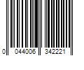 Barcode Image for UPC code 0044006342221