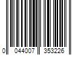 Barcode Image for UPC code 0044007353226