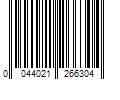 Barcode Image for UPC code 0044021266304