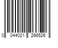 Barcode Image for UPC code 0044021266526