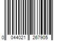 Barcode Image for UPC code 0044021267905