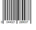 Barcode Image for UPC code 0044021289037