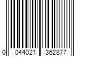 Barcode Image for UPC code 0044021362877