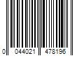 Barcode Image for UPC code 0044021478196