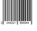 Barcode Image for UPC code 0044021554944