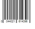 Barcode Image for UPC code 0044021614396