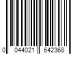 Barcode Image for UPC code 0044021642368