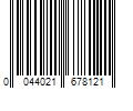 Barcode Image for UPC code 0044021678121