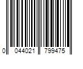 Barcode Image for UPC code 0044021799475